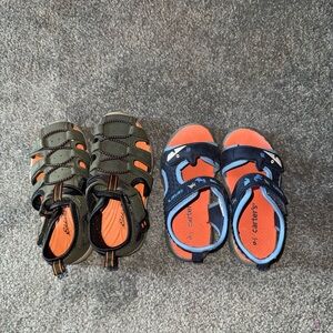 Carter's and Eddie Bauer Toddler Boys Sandals